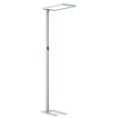 DOTLUX Lampadaire LED ROOFbutler 80W 4000K dimmable argent