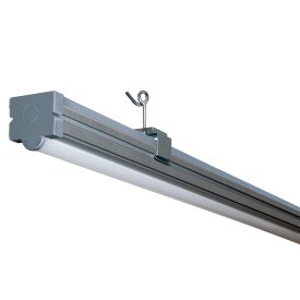 DOTLUX LED trunking system LINEAcompact 50W 3W wide beam 1452mm 4000K DALI dimmable with emergency lighting module