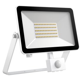 DOTLUX LED spotlight FLOORslim-sensor 50W 3000K white with motion detector PIR