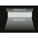 DOTLUX LED-Leuchte DISCugr Ø400mm 40W COLORselect und POWERselect schwarz