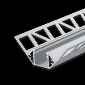 Profilé dangle en aluminium pour carrelage DXF8 200 cm