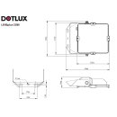 DOTLUX Projecteur à  LED LENSplus 50W 5000K 120° angle de rayonnement