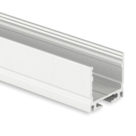 Alu-Anbau-Profil Typ 17 200 cm, für LED-Streifen bis max. 16,2 mm