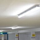 DOTLUX Luminaire LED anti-humidité MISTRAL IP66 1540mm 27W 4000K dépoli