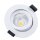 DOTLUX Luminaire LED CIRCLEminidim 6W 3000K dimmable blanc