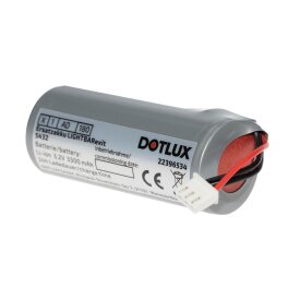 DOTLUX Batterie de rechange pour luminaire LED à barres LIGHTBARexit