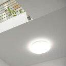 DOTLUX LED luminaire LUNAexit IP44 Ø330mm 18W COLORselect