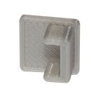 PVC-Endkappe für Fliesenprofil/ Abdeckung DXF3/W grau