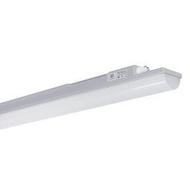 DOTLUX LED damp-proof luminaire HIGHFORCEabs IP66/IP69 1455mm 45W 4000K IK06 2x5-pole through-wired including end cap
