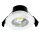 DOTLUX LED recessed luminaire MULTISCREW 5W 3000K dimmable
