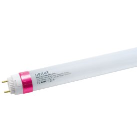 DOTLUX LED-Röhre LUMENPLUS 60cm 8W Fleischfarbe gefrostet drehbare Endkappe