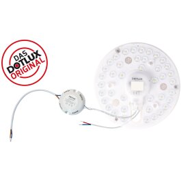 DOTLUX Module LED interchangeable QUICK-FIXplus 16 4 W blanc chaud 3000K (avec module déclairage de secours 4W avec raccordement séparé)