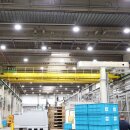 DOTLUX Projecteur de hall à  LED LIGHTSHOWERevo-satin 55W 5000K couvercle dépoli dimmable DALI Made in Germany