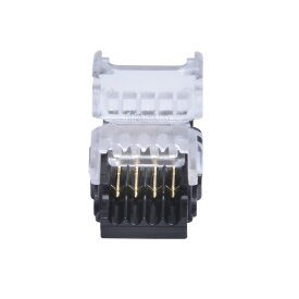 DOTLUX connecteur à  pince bande à  câble 4-pôles pour bandes de LED 10mm RGB IP20 (set 5 pcs.)