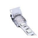 DOTLUX clamp connector strip to cable 4-pole for LED strips 10mm RGB IP20 (set 5 pcs.)