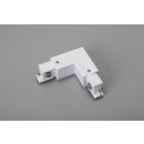 DOTLUX 3 phase corner connector 90°, right, white