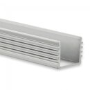 Alu-Aufbau-Profil Typ DXA5 200 cm für LED-Streifen bis 12 mm