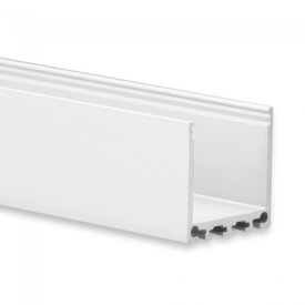 Profilé aluminium en saillie Type 11 200 cm, haut pour bande LED jusquà 24 mm