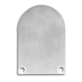 Aluminum end cap for profile/cover DXA6/M DXE7/M 2 pcs incl. screws
