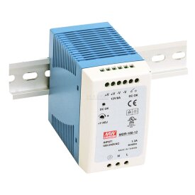 LED power supply CV 24V/DC 100W 4A IP20 for DIN rail mounting
