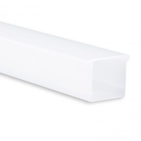 Abdeckung Typ T für Alu-Profil, opal 200 cm, spritzwassergeschützt, für LED-Streifen bis 13mm