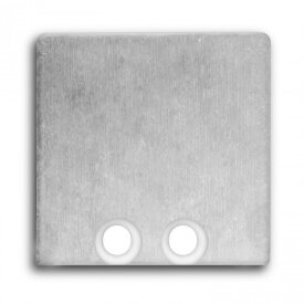 Embout en aluminium pour profilé type DXA8 et cache type S 2 pièces