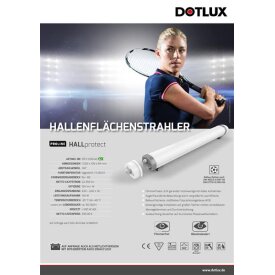 DOTLUX Infoflyer HALLprotect DIN A4