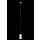 DOTLUX Set de suspension noir pour luminaire LED SLIMvario Ø80x160mm 18W 3000K