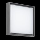 DOTLUX LED wall lamp WALLsquare 24cm 14W 3000K