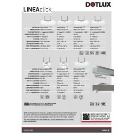 DOTLUX Flyer LINEAclick DIN A4