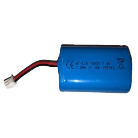 Replacement battery for LED solar lights FLASHwall and FLASHground, 7.4V DC 2200mAh Li-Ion